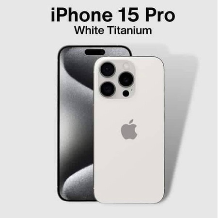 APPLE iPhone 15 PRO 1TB White Titanium (MTVD3)