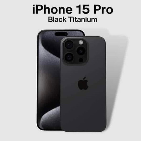 APPLE iPhone 15 PRO 512GB Black Titanium (MTV73)